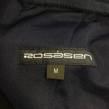 【美品】ロサーセン パンツ ネイビー 裏起毛 ウエスト裾リブ レディース M ゴルフウェア Rosasen_画像5