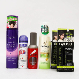 花王他 ヘアスタイリング剤等 セグレタ/パンテーン他 未使用有 6点セット まとめて 大量 コスメ レディース Kao etc.