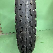 KN-602 激安 バイクパーツ SUZUKI スズキ GSX250250E GSX400E ザリ ゴキ 純正 ホイール DUNLOP 110/90-17 17インチ 現状品_画像5