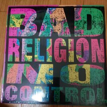 Bad Religion - No Control US original オリジナル盤 シュリンク shrink_画像1