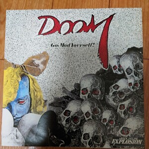 レア！ Doom - Go Mad Yourself! 非売品 ソノシート付き +Flexi-disc