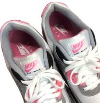 美品 NIKE ナイキ AIR MAX 90 エアマックス スニーカー ROSE/PARTICLE GREY メンズ 28cm_画像3