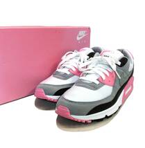 美品 NIKE ナイキ AIR MAX 90 エアマックス スニーカー ROSE/PARTICLE GREY メンズ 28cm_画像1