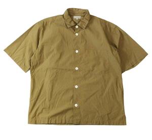 MHL MARGARET HOWELL Margaret Howell short sleeves shirt cotton Brown men's L postage 250 jpy 