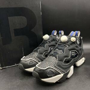 M1243 美品 MITA SNEAKERS × REEBOK ミタスニーカーズ リーボック インスタポンプフューリー 26.0cm ブラック レオパード ドット V46395