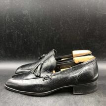 M1272 上位モデル FLORSHEIM フローシャイム ロイヤル インペリアル レザー タッセル ローファー 10 C 28.0cm相当 ブラック スリッポン_画像4