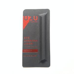 新品 ◆UZU BY FLOWFUSHI (ウズ バイフローフシ) アイオープニングライナー 7 SHADES OF BLACK レッドブラック (リキッドアイライナー)◆