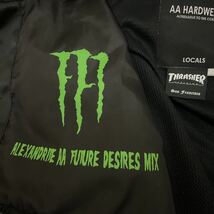 AA ダブルエー コーチ モンスターエナジー Monster Energy メンズ ウェア ウエア ジャケット スノーボード スノボ Mサイズ THRASHER M_画像3