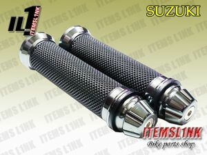 送料安LK2-1GRA アルミ ハンドル グリップ バンディット250/V/VZ バンディット400/V バンディット/1200/1250 GSX-R/250/400 GSX250/S 汎用