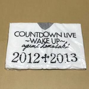 浜崎あゆみ　ayumi hamasaki　COUNTDOWN LIVE 2012-2013 A ～WAKE UP～　スポーツタオル　白　未開封　★★★送料込み★★★　超レア