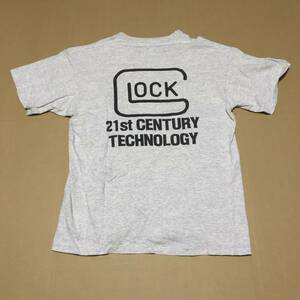 GLOCK　グロック　Tシャツ　グレー　Ｍサイズ　USED　★★★送料込み★★★　超レア　21st CENTURY TECHNOLOGY　モデルガン　エアーガン