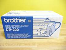 ◆新品未開封 ブラザー brother ドラムユニット DR-200 [純正品] 1点限り_画像1