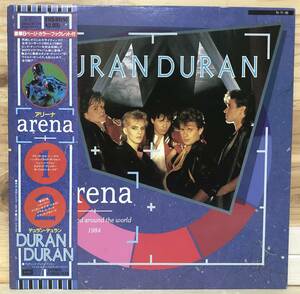 □□9-LP【12199】-【国内盤】DURAN DURANデュラン・デュラン*ARENA『アリーナ』