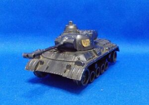  Diapet 61 type middle tank Yonezawa toy Showa Retro that time thing present condition goods minicar Ground Self-Defense Force made in Japan Yonezawa YONEZAWA TOYS military 61 type tank 