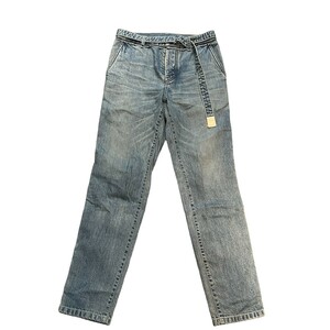 sacai　サカイ BELTED STRAIGHT DENIM PANTS 商品番号：8072000063295