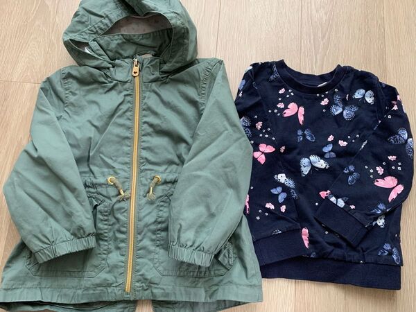 H&M トップス アウター 2点セット 92センチ