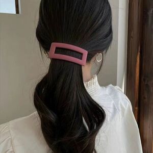 ヘアクリップ バナナクリップ バレッタ バンスクリップ　ヘアアクセサリー　髪飾り