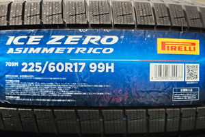 限定特価！ 4本価格 2022年製 ピレリ アイスゼロアシンメトリコ 225/60R17 99H 正規品