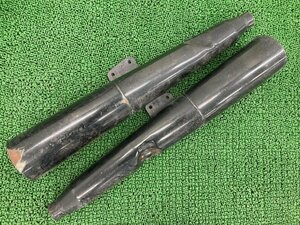 750 turbo silencer muffler left right K083 Kawasaki original used bike parts ZX750E GPz750Turbo functional without any problem shortage of stock rare goods 