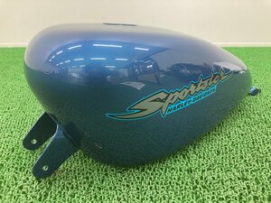 XL883 タンク 青M ハーレー 純正 中古 バイク 部品 スポーツスター 06年外し エボ コンディション良好 凹み無し 車検 Genuine