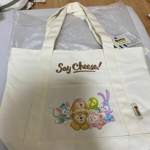 新品！ディズニーシー ダッフィーシェリーメイ ステラルー ジェラトーニセイチーズ　トートバッグ