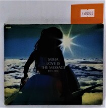 万1 08993 LOVE IS THE MESSAGE / MISIA [CD] アルバム ※スリーブケースに破れ・汚れ、デジパックにスレ・汚れ、歌詞カードにスレあり_画像1