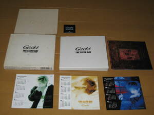 初回盤 BEST Gackt THE SIXTH DAY ~SINGLE COLLECTION~ ガクト ベスト シングル・コレクション 特典付き 