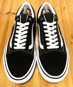 vans old skool (pop cush)大人気モノトーンカラースケシュー名作最新モデル着用回数少ないクリーニング済極美品