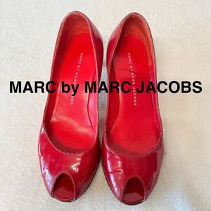  【Marc by Marc Jacobs】エナメルパンプス パテントレザー イタリア製 赤 22.5cm