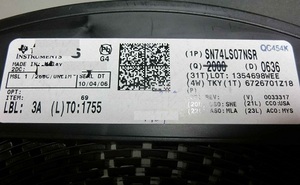 面実装 6回路バッファ SN74LS07NSR(2個) テキサスインスツルメンツ（T.I.） (出品番号088）