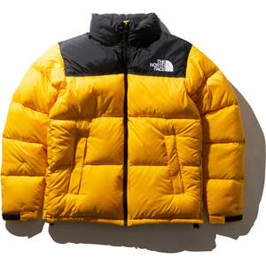 70　美品 クリーニング済み　THE NORTH FACE ザノースフェイス Nuptse ヌプシ ダウンジャケット　 ND91841 イエロー