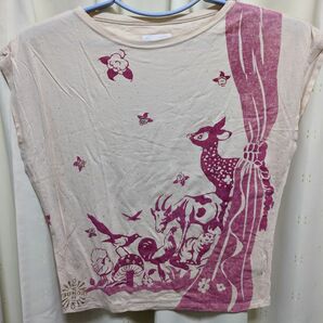 ツモリチサト　Tシャツ　TSUMORI CHISATO　バンビ　