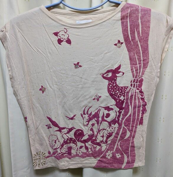 ツモリチサト　Tシャツ　TSUMORI CHISATO　バンビ　