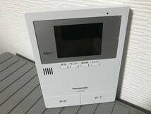 未使用品 Panasonic パナソニック モニター親機 ドアホン VL-MV38 ホワイト 即決_画像1