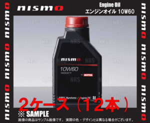 NISMO ニスモ エンジンオイル 10W60 RB26DETT 12L 1L ｘ 12本 12リッター (KL101-RN631-12S