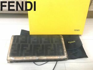  стандартный FENDI длинный кошелек мужской женский для мужчин и женщин Fendi мелкие вещи кошелек с коробкой *4