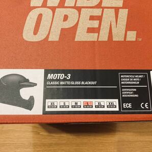 【新品未使用】BELL Moto-3 Lサイズ マットブラック 送料無料 ヘルメット ベルの画像7