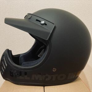 【新品未使用】BELL Moto-3 Lサイズ マットブラック 送料無料 ヘルメット ベルの画像3