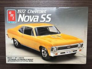 AMT/ERTL 1972 Chevrolet Nova SS シボレー ノヴァ SS 3wayモデル 1/25 当時モノ シュリンク未開封品 ワイスピ スカイミッション レティ