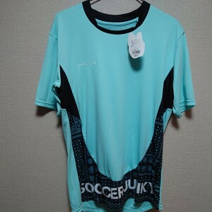 サッカージャンキー　カンテム犬+1ワークアウトシャツ　SJ23A02 ナディアグリーン　Lサイズ