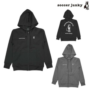 サッカージャンキー/soccer junky フルZIPトレーニングトップス/Not Foun Dog+4（SJ22D40）2 ブラック　Mサイズ