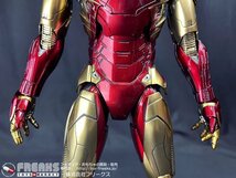 ★外箱無・本体美品★ムービーマスターピース DIECAST MM#489D25 アイアンマン・マーク46 コンセプトアート版/ホットトイズ ※ギミックOK_画像4