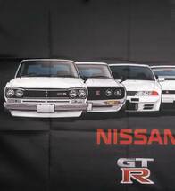 ★歴代GTR★名車フラッグ★室内装飾仕様★gtr01 NISSAN SKYLINE 日産 ニッサン スカイラインケンメリ ハコスカ ジャパンGTR旗 ガレージ雑貨_画像5