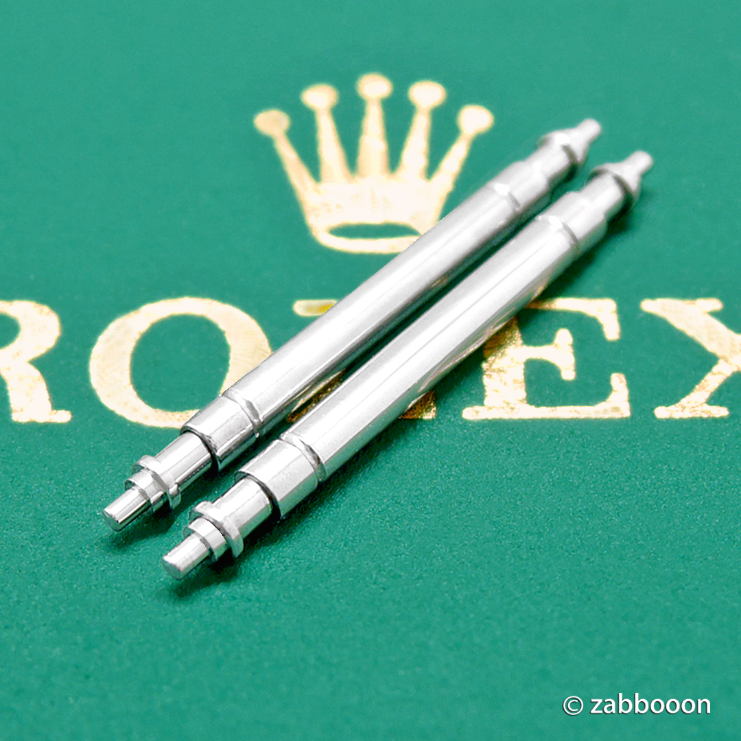 ロレックス 純正形状 バネ棒 20mm【高品質スイス製
