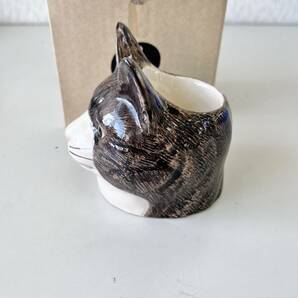Quail Ceramics クウェイル・セラミックス エッグスタンド  猫の エッグカップ  小物入れの画像4