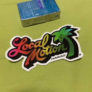 Rainbow ★ローカルモーション Local Motion　　ステッカー　 ハワイ HAWAII　HDM　USDM