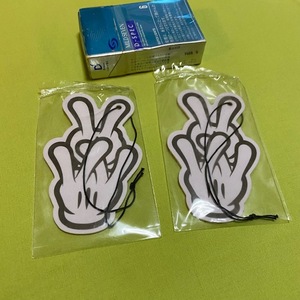 2個セット　RUBADUB ラバダブ VW エアフレッシュナー ハンドサイン★アルパインミスト★フォルクスワーゲン USDM 空冷 ゴルフ