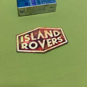 ISLAND ROVERS Vintage ステッカー アイランド ローバーズ UK ランドローバー レンジローバー ディフェンダー イヴォーク ディスカバリー