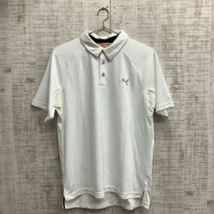 A416◇PUMA | プーマ　未使用品　ポロシャツ　ホワイト　サイズXL☆