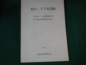 ■東山・下り坂遺跡 塩尻市教育員会 1995年■FAUB2023092817■